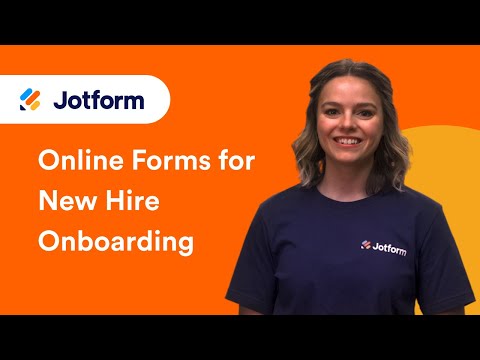 Online Forms for New Hire Onboarding