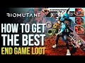 Biomutant - How To Find Best End Game Loot, Weapon Parts & LEVEL Up Fast! (Biomutant Best Farm)