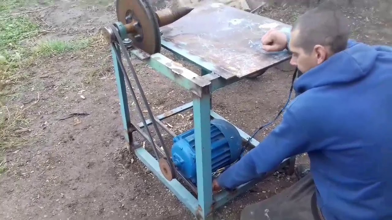 Колим дрова без топора - YouTube