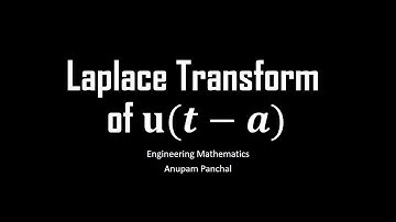Laplace Transform of shifted unit step function