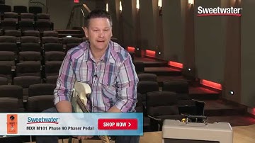 MXR M101 Phase 90 Phaser Pedal Demo - Sweetwater Sound
