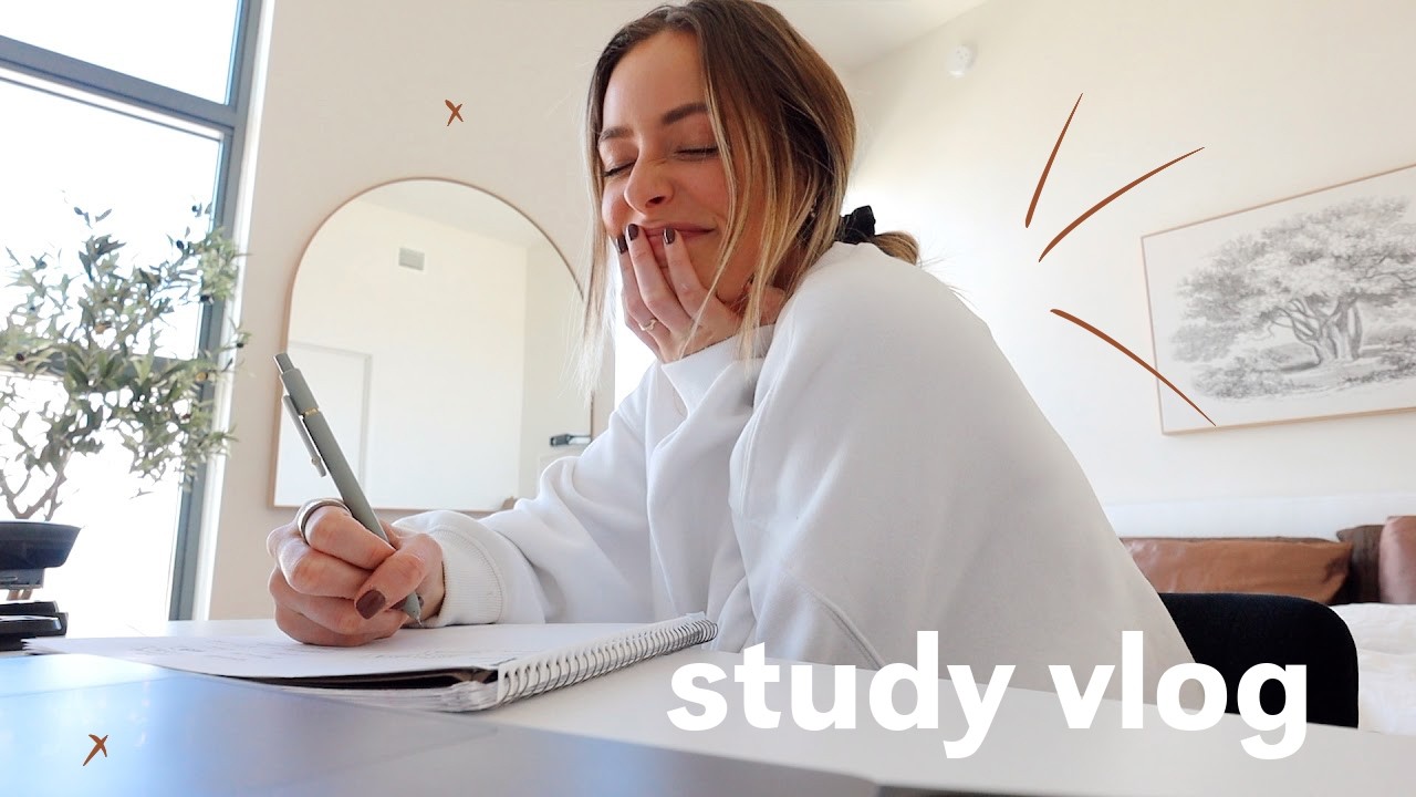 STUDY VLOG  📝 THE FINAL CRAM!! exam prep & a panic attack (yay!)
