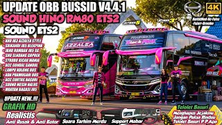 NEW UPDATE!! OBB BUSSID V4.4.1 HINO RM280 EURO 4 SOUND | 4K HD GRAPHICS | Bus Simulator Indonesia