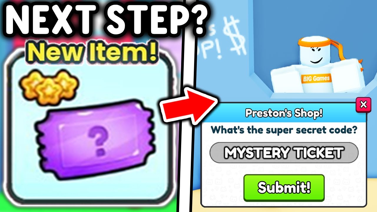 I Attempt NEXT STEP To USE MYSTERY TICKET For Secret Scavenger Hunt in Roblox Pet Simulator 99..