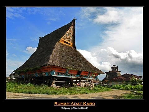 Rumah Adat Karo Siwaluh Jabu di Desa Lingga YouTube