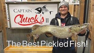 The Best Pickled Fish!!  Pickled Northern Pike! As seen on Michigan Out Of Doors