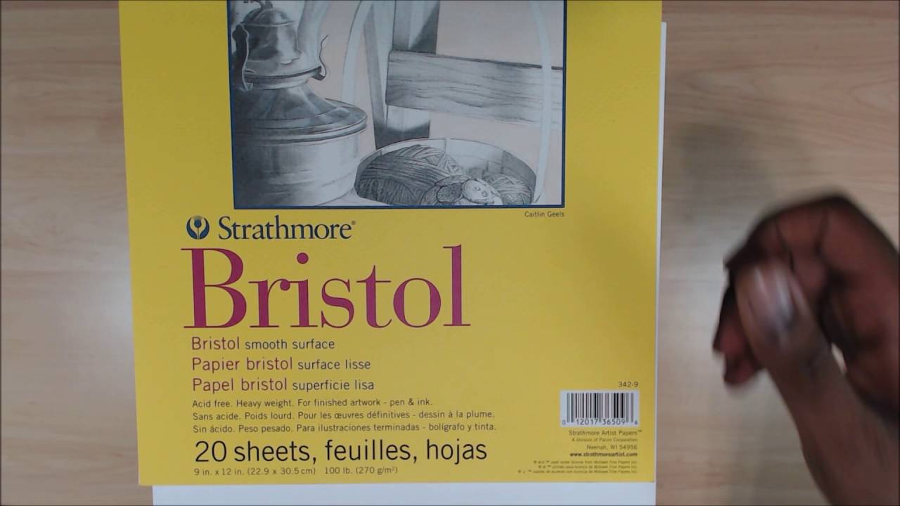 Strathmore Bristol Board: 20 Pages, 270 gsm (100lb), Paperback