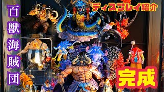 完成】ワンピース 百獣海賊団を詰め込んだディスプレイ紹介 相当作り