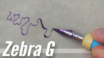 Zebra G Nibs -- Dip Pen Review