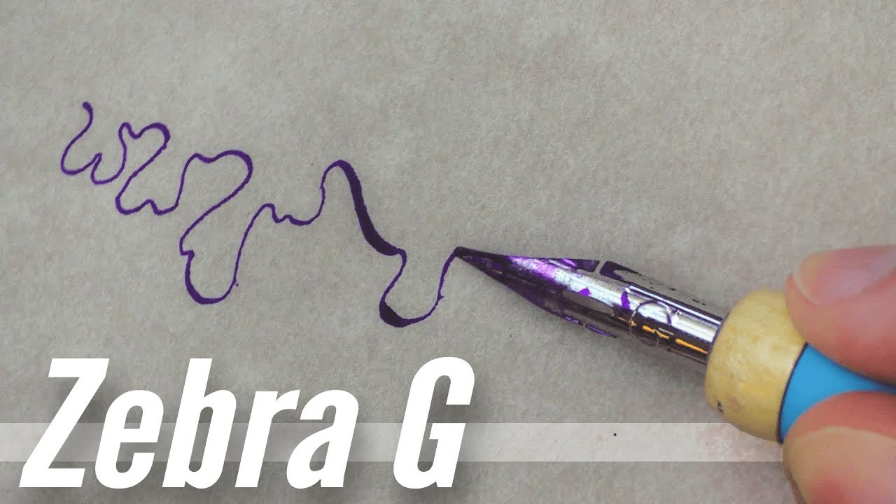 Zebra G Nibs -- Dip Pen Review 