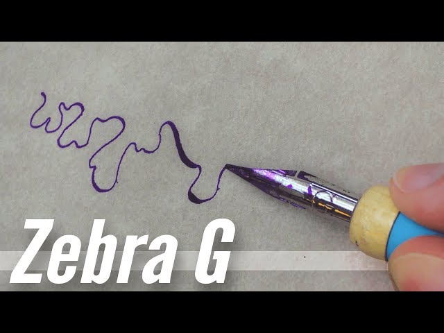 Zebra G Nibs -- Dip Pen Review 