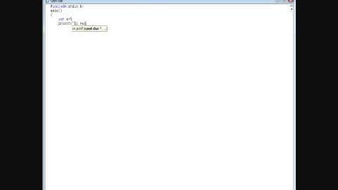 Funciones Printf y Scanf