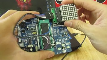 Hướng dẫn cách sử dụng module led matrix dùng IC7219