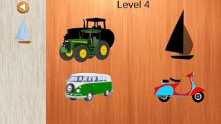 Vehicles puzzle game - Vehicles Puzzles For Toddlers screenshot 4