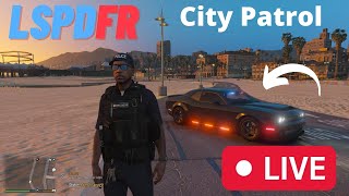 Playing GTA 5 as CHIEF OF POLICE | Los Santos City Patrol | Subscribers Only Chat