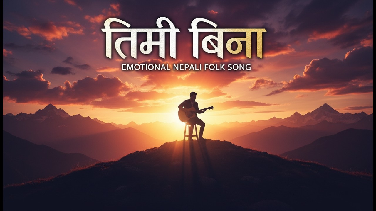 तिमी बिना – Emotional Nepali Song | Indie Folk Nepal