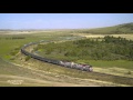 Mongolian longest passenger train, 27 coaches!