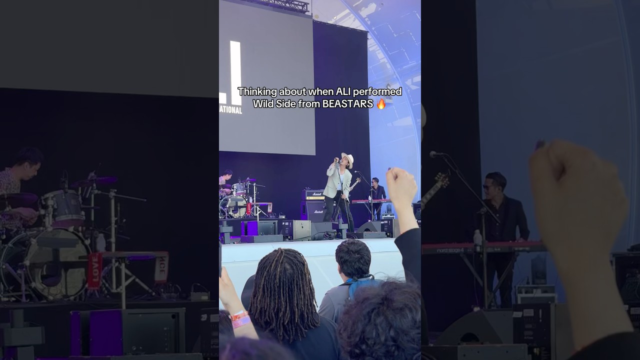 ALI’s performance at this year’s Anime FanFest was AMAZING 🙌