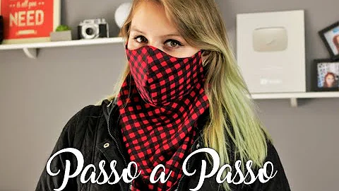 Como amarrar a bandana no rosto?