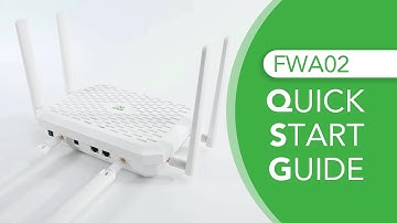 InHand Networks FWA02 5G Router Overview & Quick Start Guide