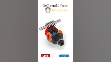 Defferential Gear Mechanism #3d #automobile #3danimation #mechanical #art #cad #trending #animation