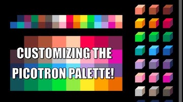Picotron: Customizing the Palette and using Unlimited Colors (tutorial)