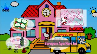 Ayo sarapan apa lagi sekarang ?? // Lunchbox // Hello Kitty