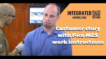 Pico MES Scale your company and error-proofing your factory floor