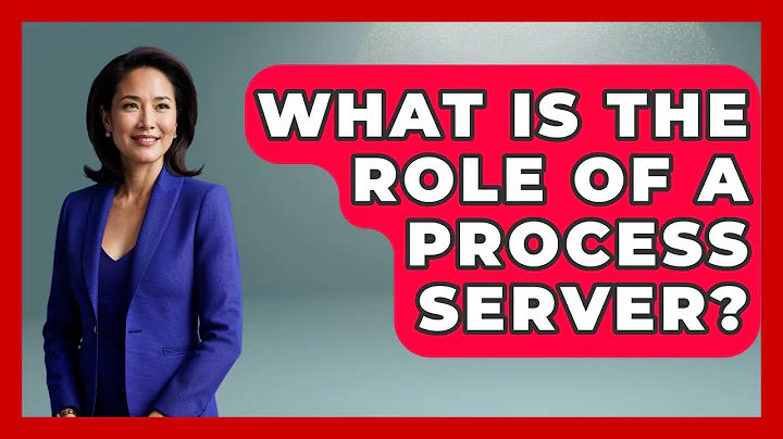 What Is The Role Of A Process Server? - Law Enforcement Insider