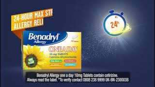 BENADRYL® Allergy One A Day 10mg Tablets