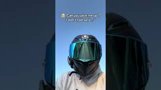 Don’t worry…I‘m omw ! 🫡 #s1krr #sportbike #S1000RR #agvpistagprr #agvhelmet #bikeride #bikelife #BMW