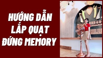 Hướng dẫn lắp quạt đứng MEMORY