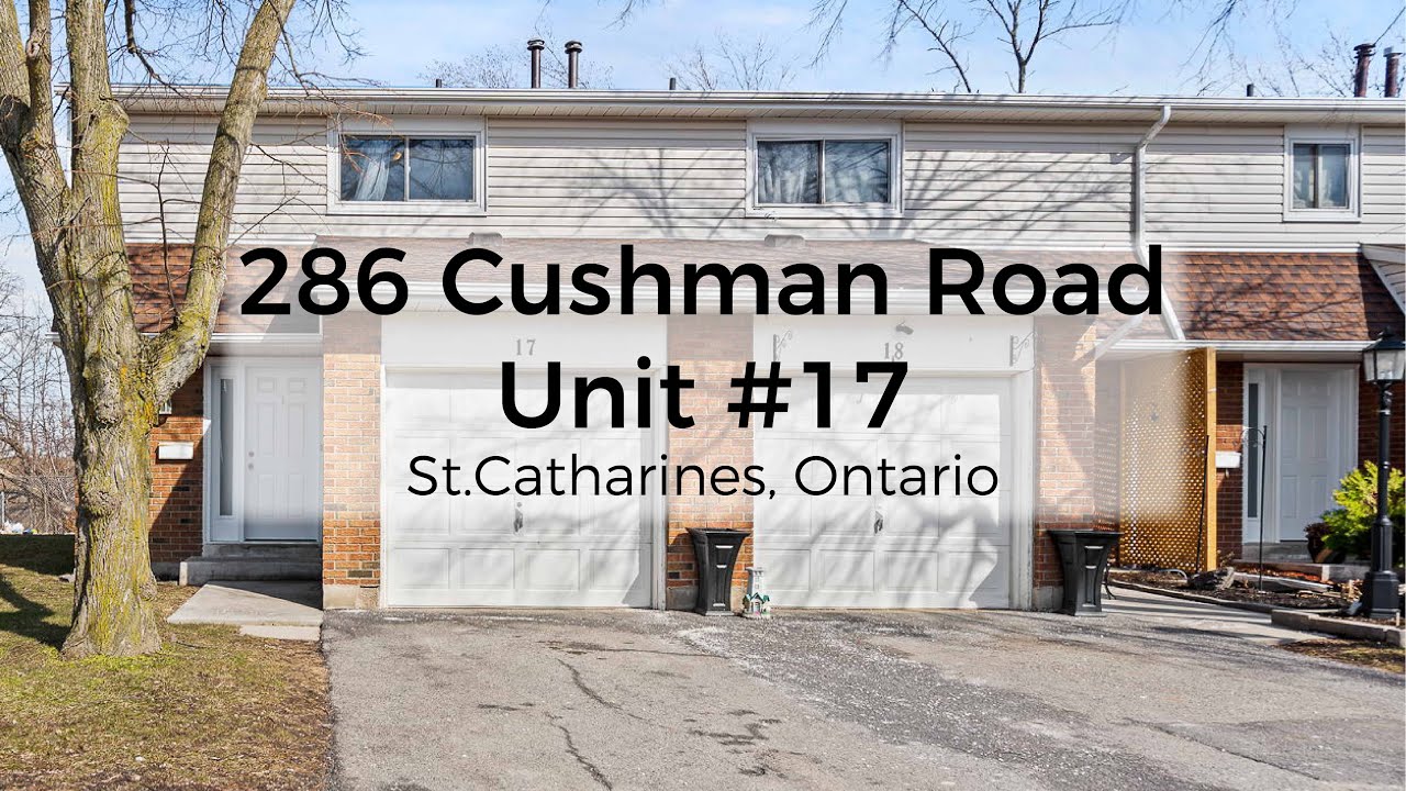 286 Cushman Road Unit 17, St.Catharines, Ontario Daniel Passero Real