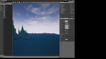Testing live audio visualizer in UE4.