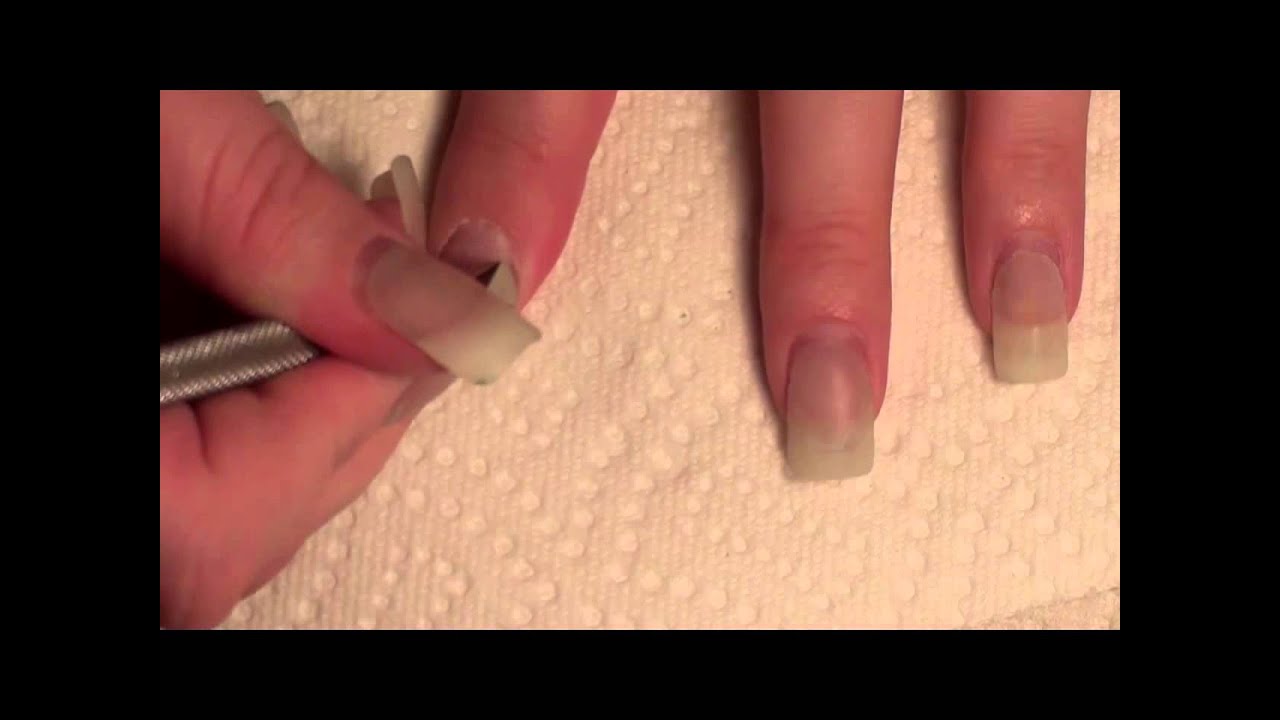 How I Refill My Nails - YouTube