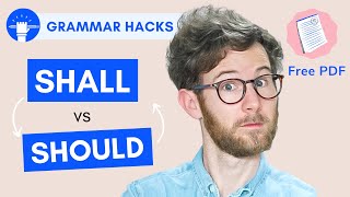 😬 ¿Sabes usar SHALL y SHOULD en inglés? | Verbos modales en inglés