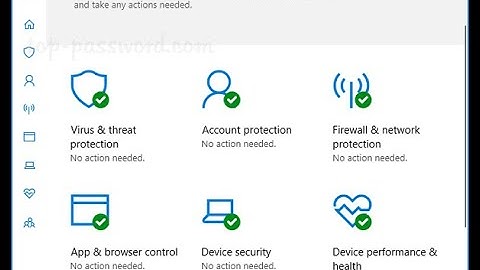 How to turn Off | Turn On "Virus & Threat Protection"  in Windows 10