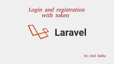 laravel api tutorial # 6 Login with token | part 2 completed