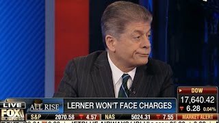 Lois Lerner won't face charges - Judge Napolitano 20151026
