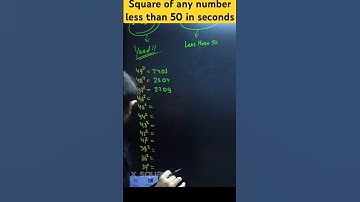 Find square of any number in seconds | super fast short trick to find squares #shorts #shorttrick
