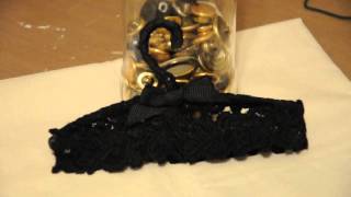 Mini Hangers with a Suzie Twist! - followed AMADOREROS tutorial!