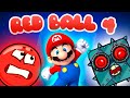 НОВЫЙ СЛОЖНЫЙ РЕД БОЛ 4 КРАСНЫЙ ШАРИК в стиле СУПЕР МАРИО NEW RED BALL 4 in SUPER MARIO style #3