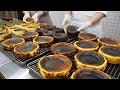 하루 500개 완판! 치즈케이크 장인이 만든? 스페인 정통 바스크 치즈케이크 / spanish style basque cheesecake / korean street food