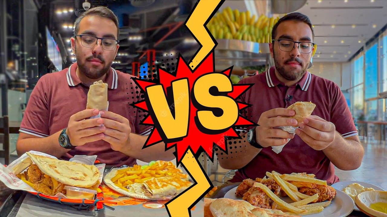 ماما نورة vs بيت الشاورما || أقوى منافسة في الرياض !!