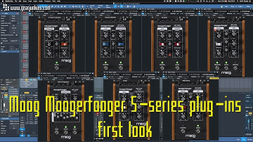 Moog Moogerfooger S-series plug-ins first look