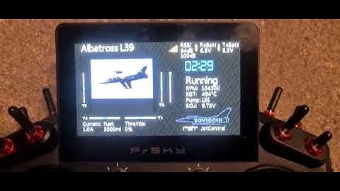 Zavionix RDT turbine telemetry for FrSky X20 demo