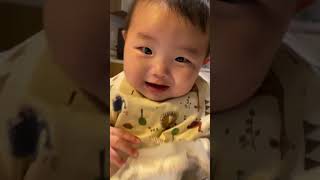 [이안 log]D+201 아기가 대변을 볼때 보내는 싸인 #infantcare #아기응가 #응가신호 #육아일기 #아이대변 #아기일상 #babyshorts #아들그램 #기저귀터짐