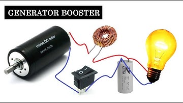 BOOST the Output Voltage of Generators 14V to 50V || New idea DIY