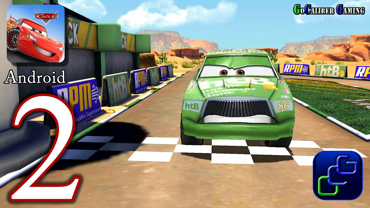 cars fast as lightning New Update Cars Fast as Lightning Android Walkthrough - Part 2 - Chick Hicks Race Track