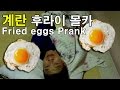 계란 후라이 몰카 (fried eggs Prank) - 쿠쿠크루(Cuckoo Crew)